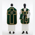 Chasuble romaine verte