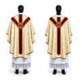 Chasuble semi-gothique Crème