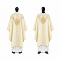 Chasuble semi-gothique Crème