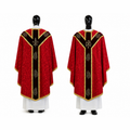 Chasuble semi-gothique Rouge
