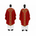 Chasuble semi-gothique Rouge
