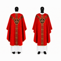 Chasuble semi-gothique Rouge