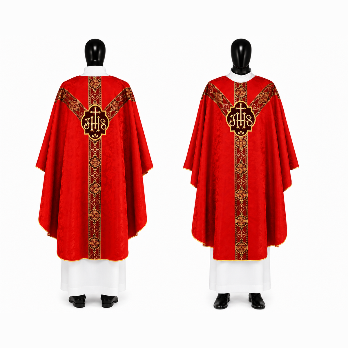 Chasuble semi-gothique Rouge